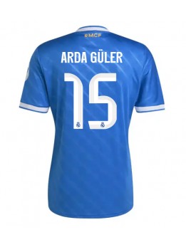 Real Madrid Arda Guler #15 Replika Tredje Kläder 2025-26 Kortärmad